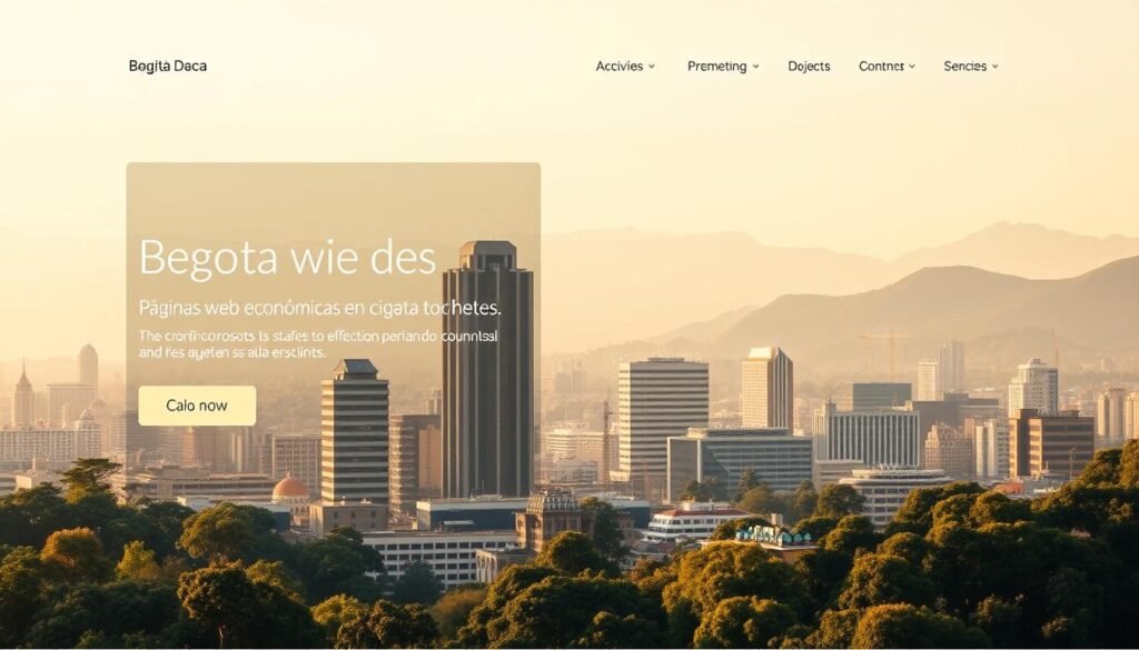 paginas web bogota economicas