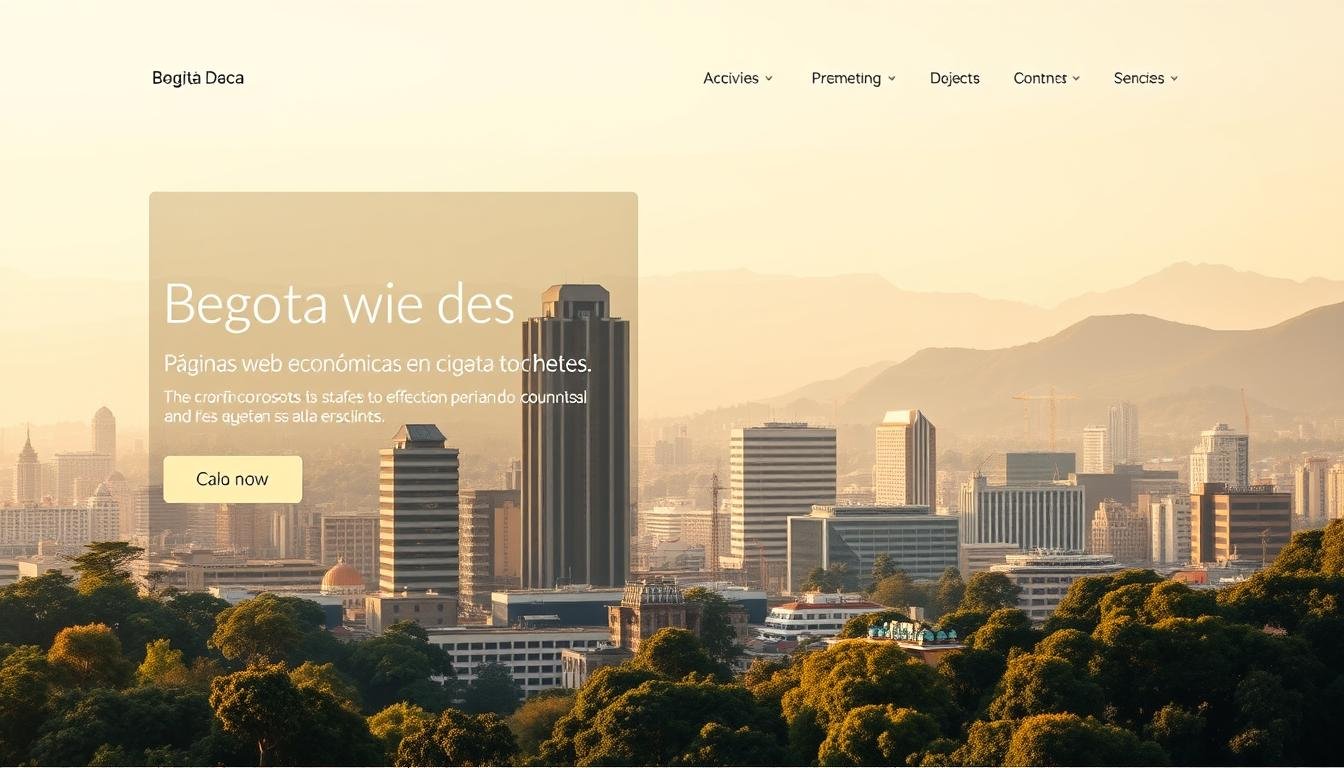 paginas web bogota economicas