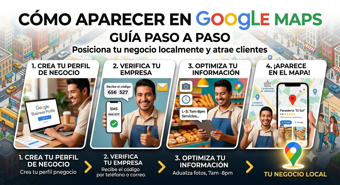 Cómo Aparecer en Google Maps: Guía Paso a Paso